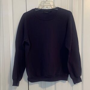 American Apparel Men's Navy Crewneck Sweatshirt